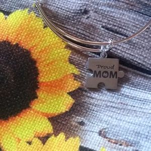 Stainless steel Mom bracelet